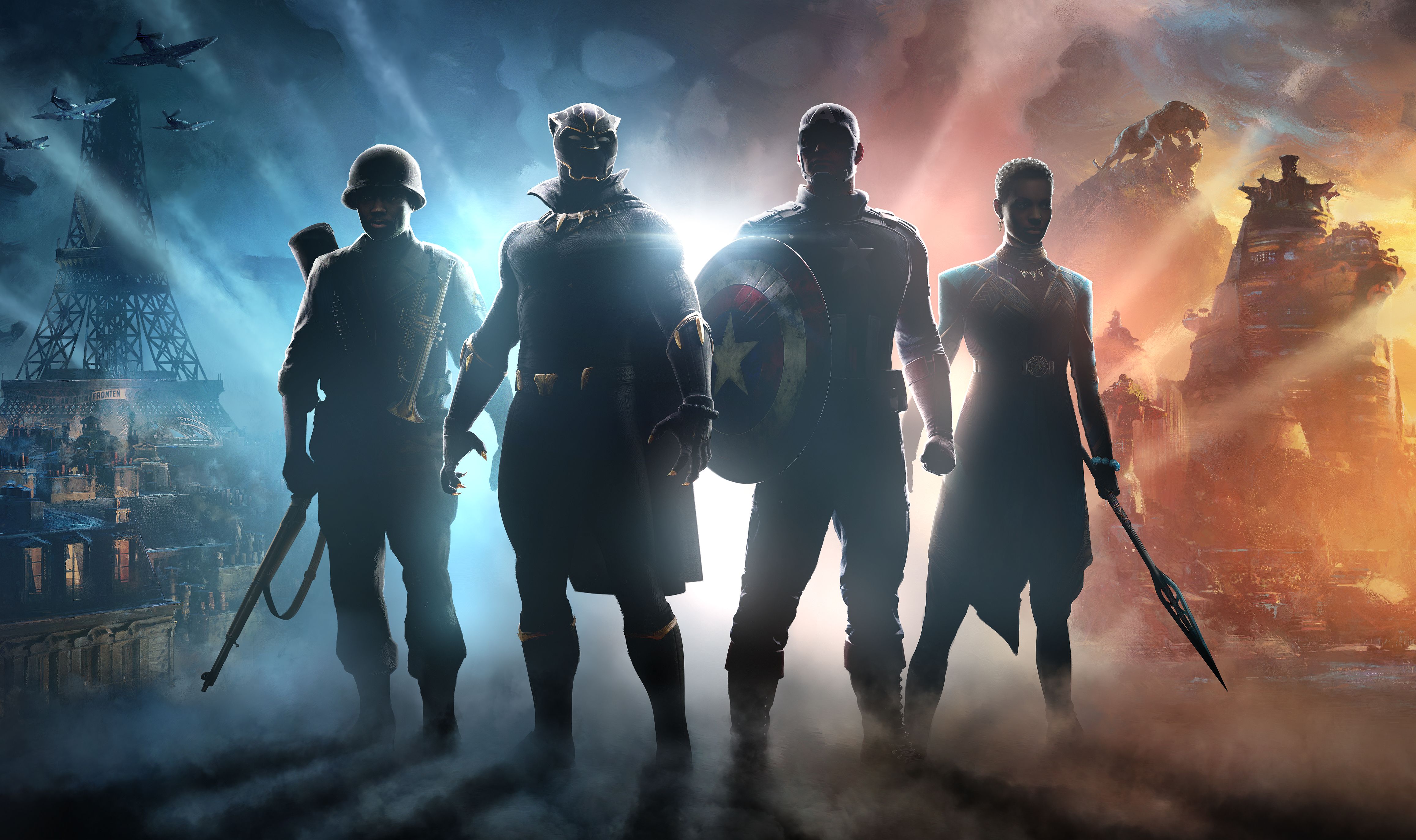 Here's your first look at Amy Hennig's Marvel title starring Captain America and T’Challa’s grandfather